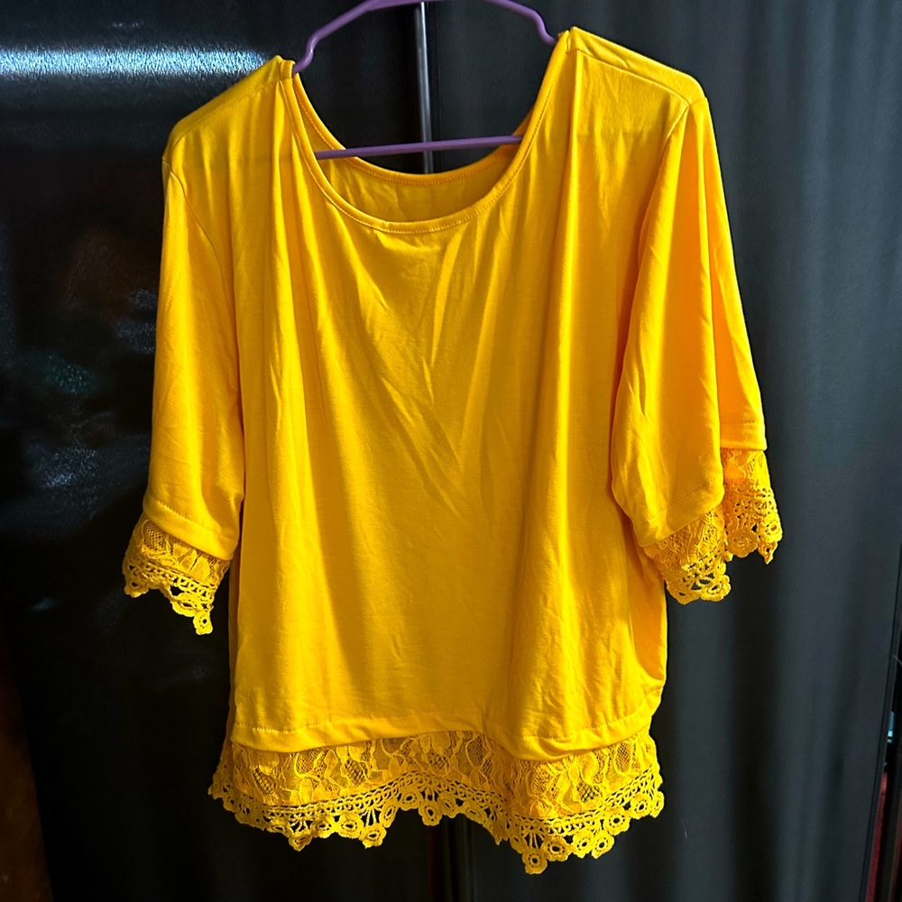 Gold Blouse